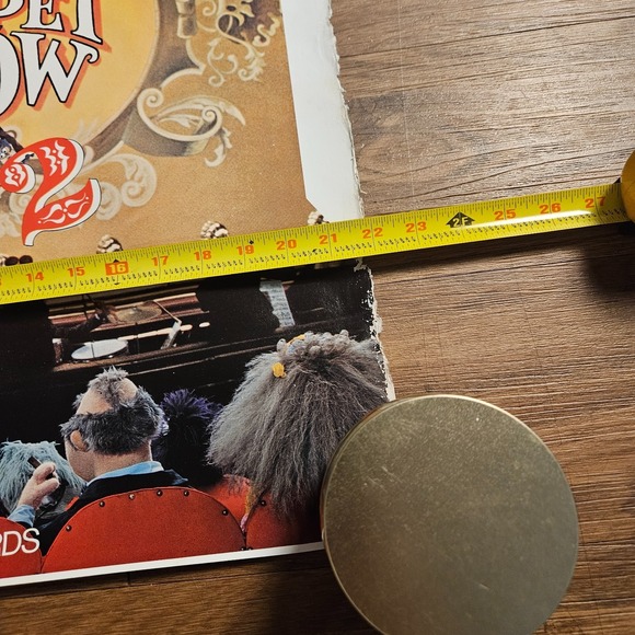 The Muppet Show 2 Vintage 1978 Original Promo Album Poster 21x22 Arista - Picture 6 of 6